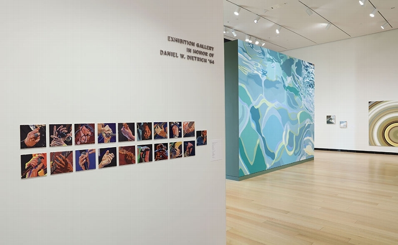 Installation views of Julia Jacquette: Unrequited and Acts of Play, Ruth and Elmer Wellin Museum of Art at Hamilton College (February 18 – July 2, 2017). Photos by John Bentham